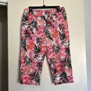 Women’s Capris tropical design by N Touch 14p
